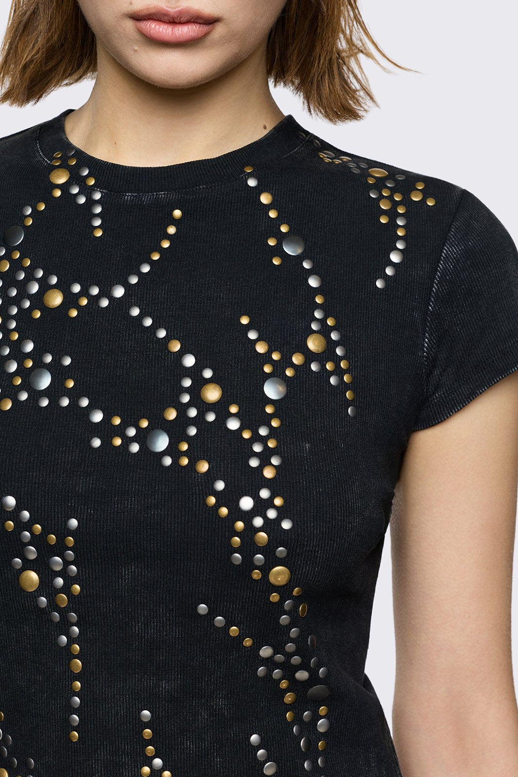 Frances Studded Baby Tee