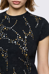 Frances Studded Baby Tee