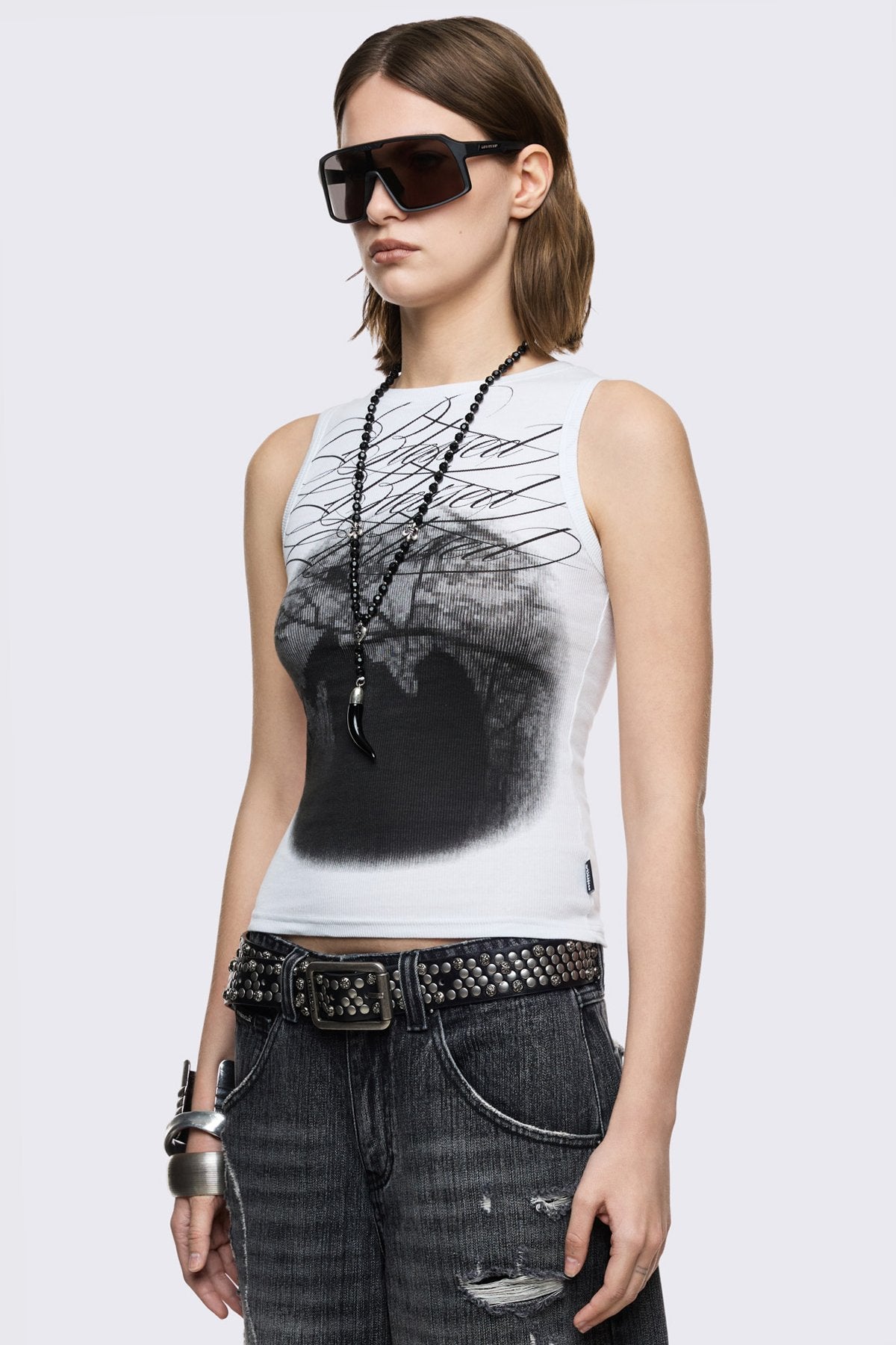 Goth Benediction Vest Top