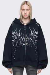 Hearth of Horns Zip Up Hoodie