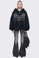 Hearth of Horns Zip Up Hoodie