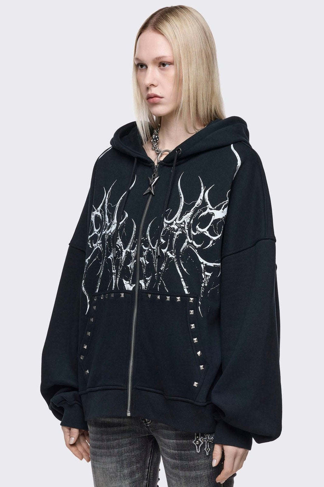 Hearth of Horns Zip Up Hoodie