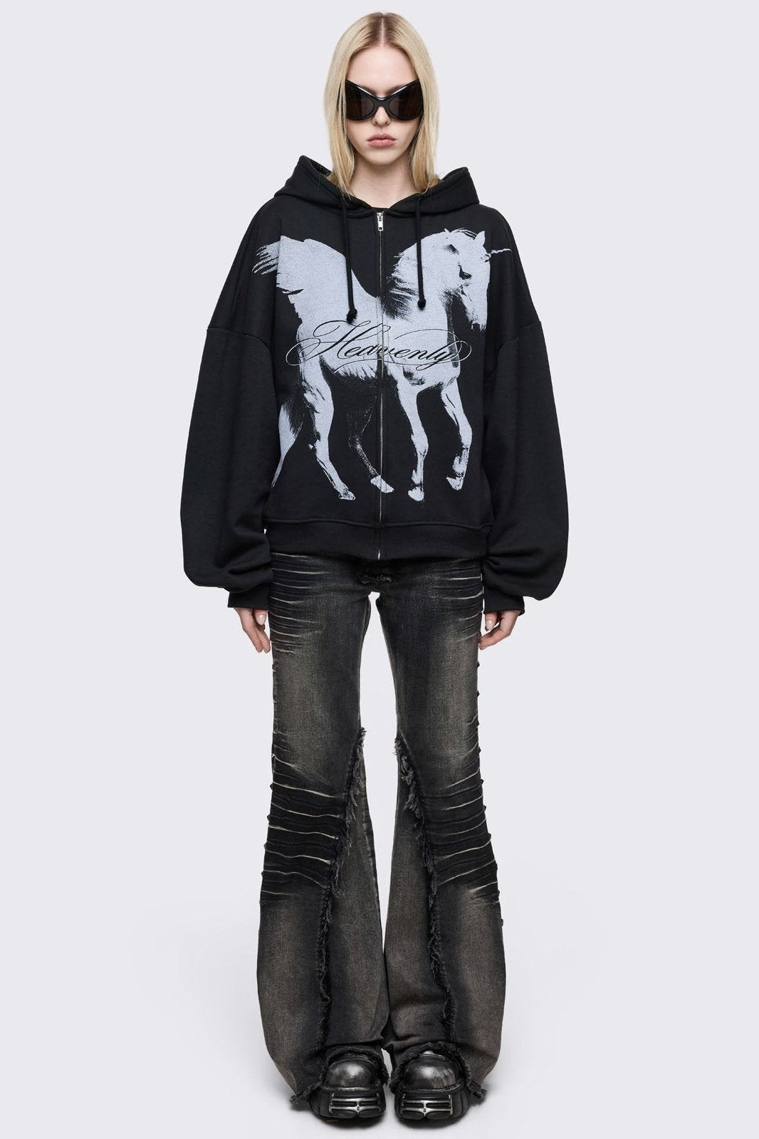 Heavenly Alicorn Zip Up Hoodie