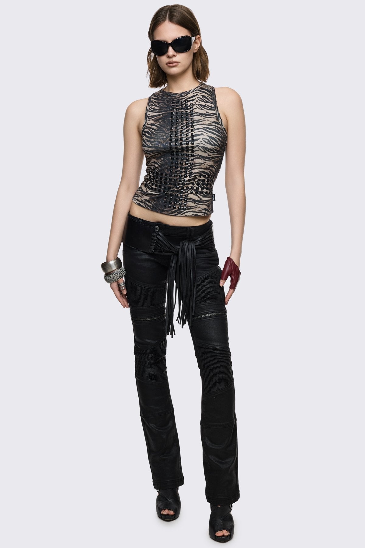 Jungle Studded Vest Top