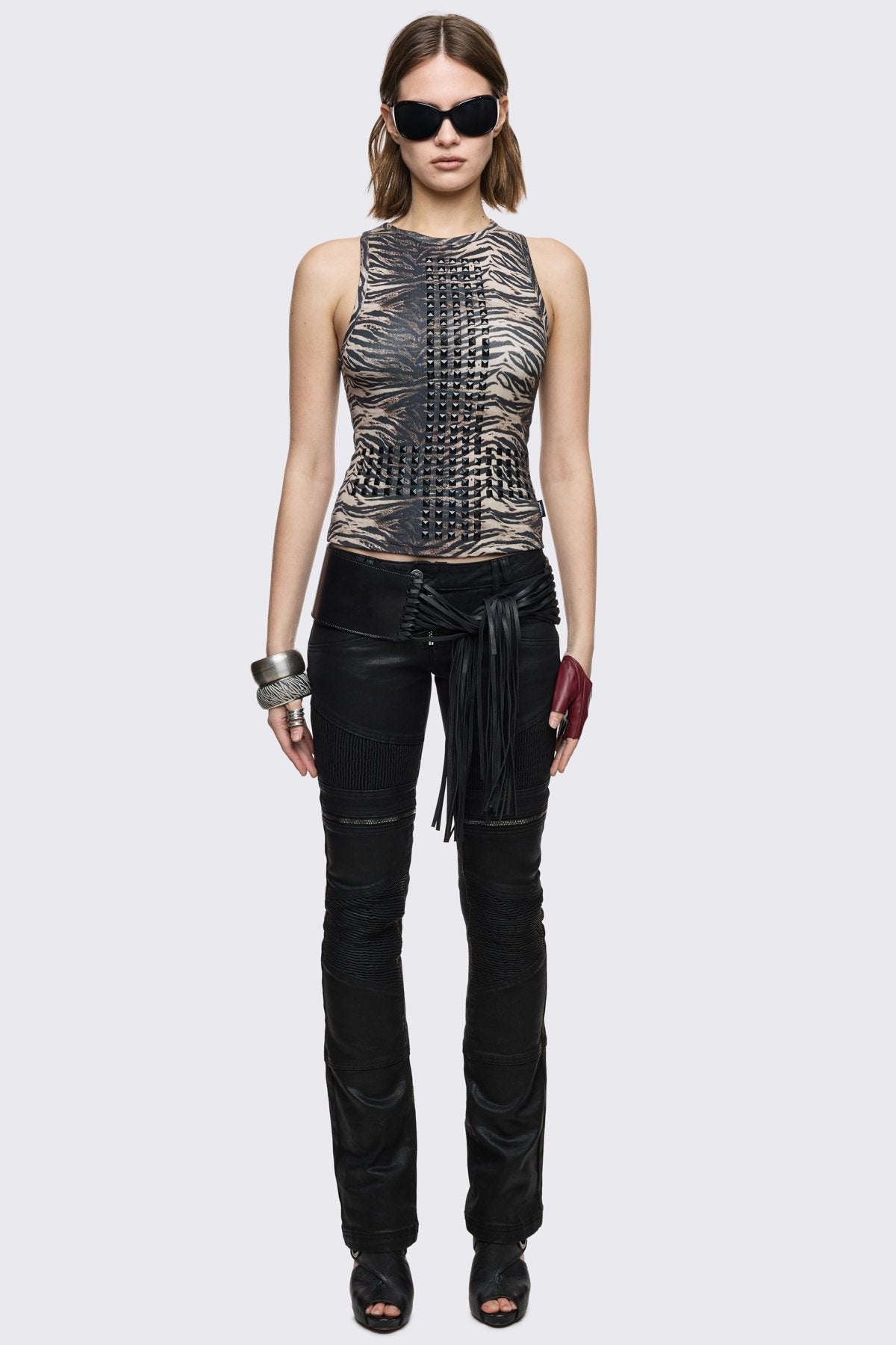 Jungle Studded Vest Top