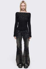 Maria Black Off-Shoulder Top