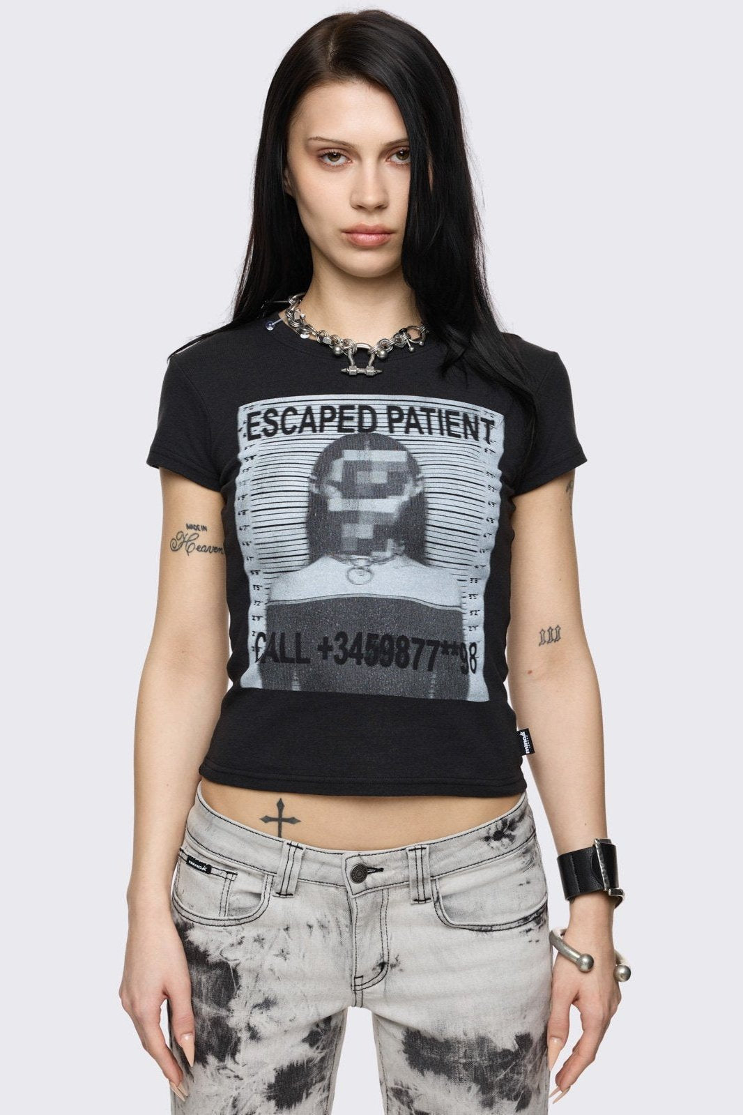 Mugshot Baby Tee