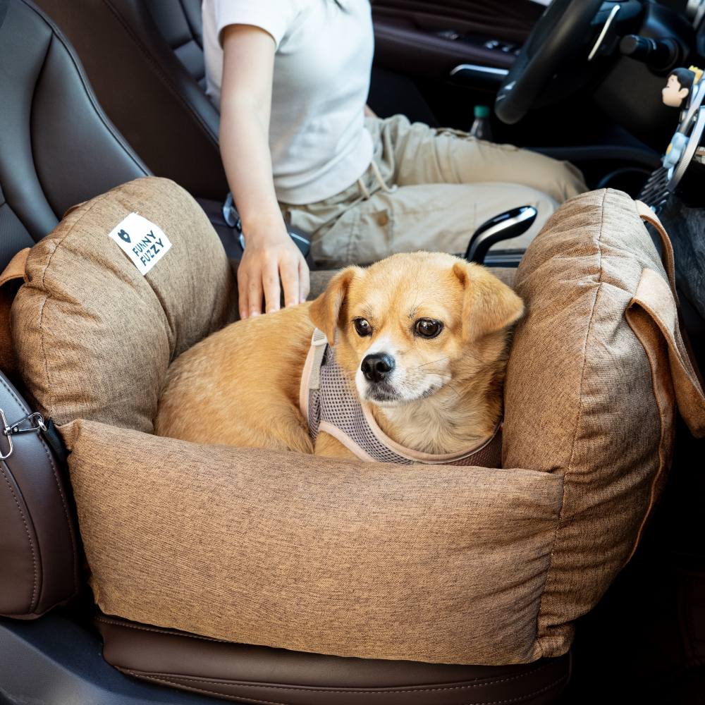 ISOFIX Dog Car Seat Bed with LATCH System - First Class