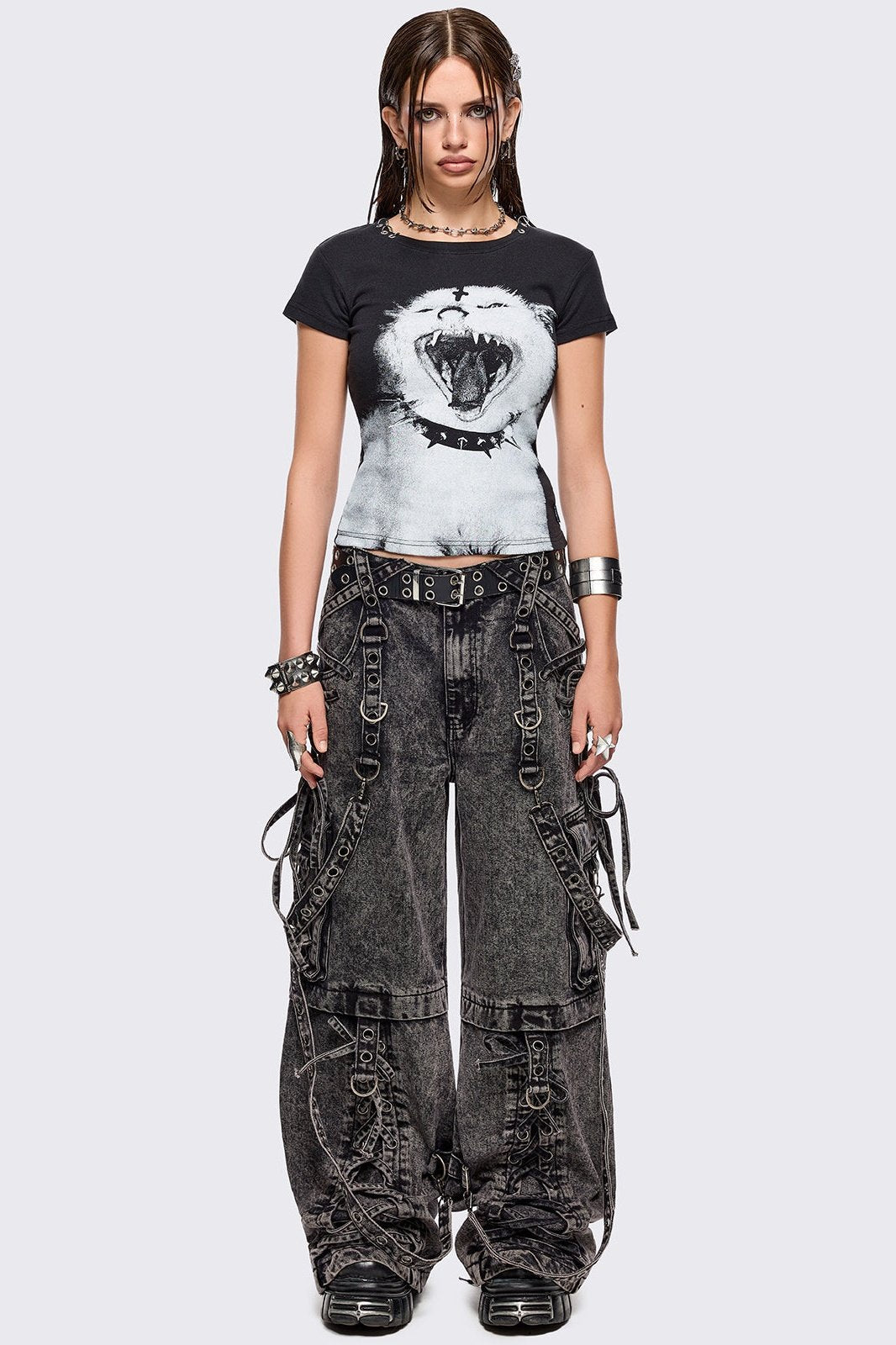 Nine Lives in Hell Baby Tee
