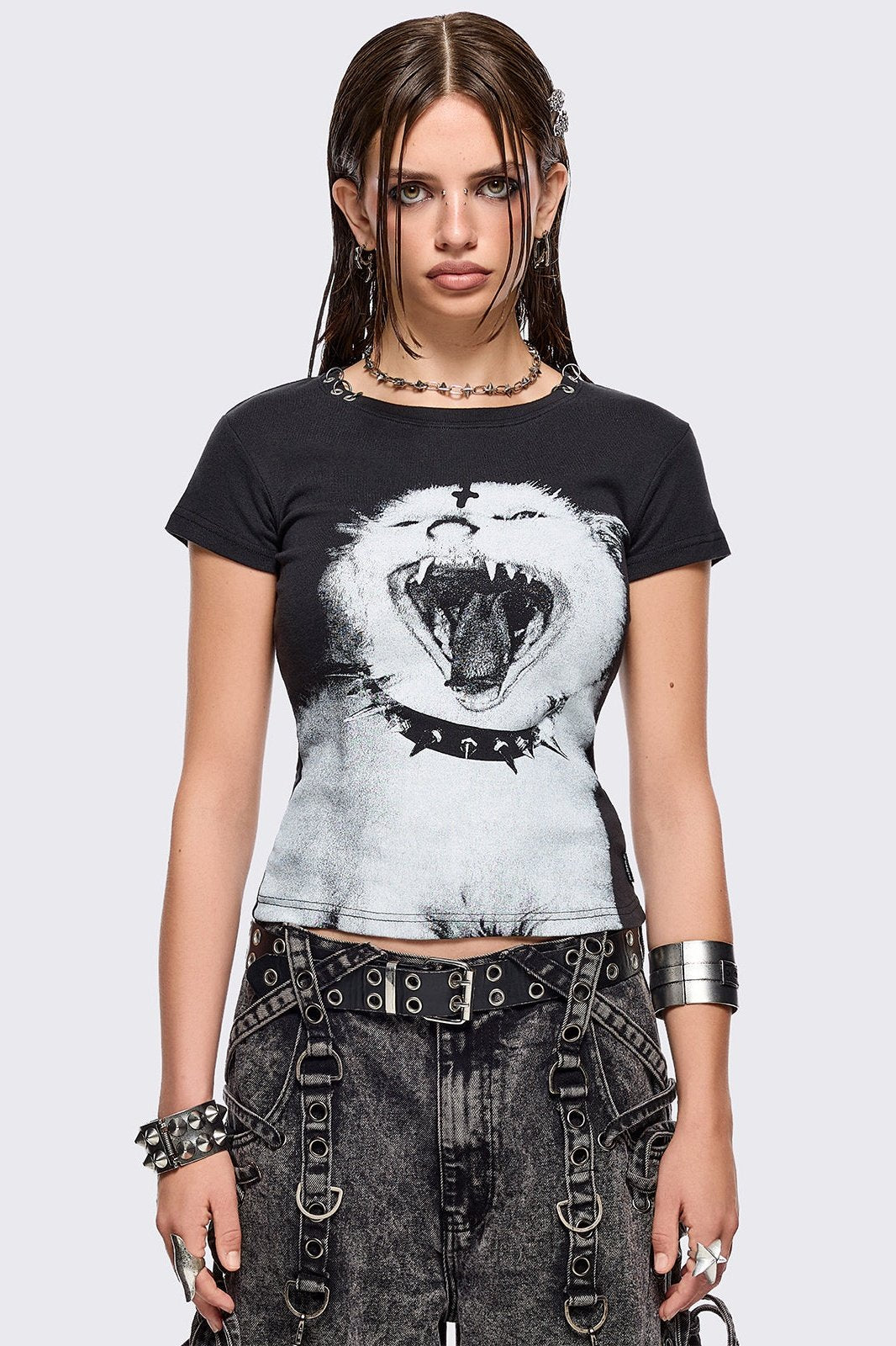 Nine Lives in Hell Baby Tee