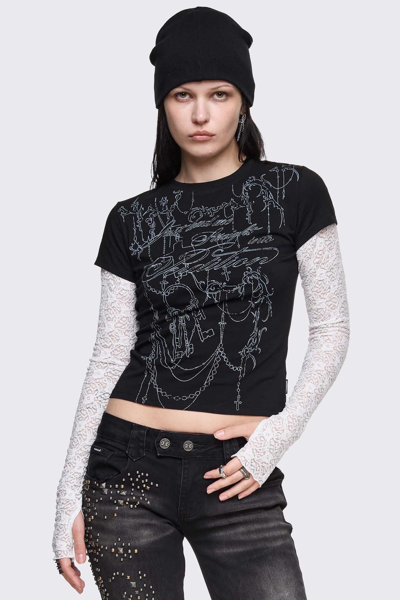 Perdition Layered Top