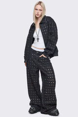 Rogue Black Baggy Jeans
