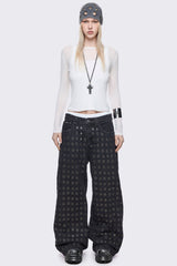 Rogue Black Baggy Jeans