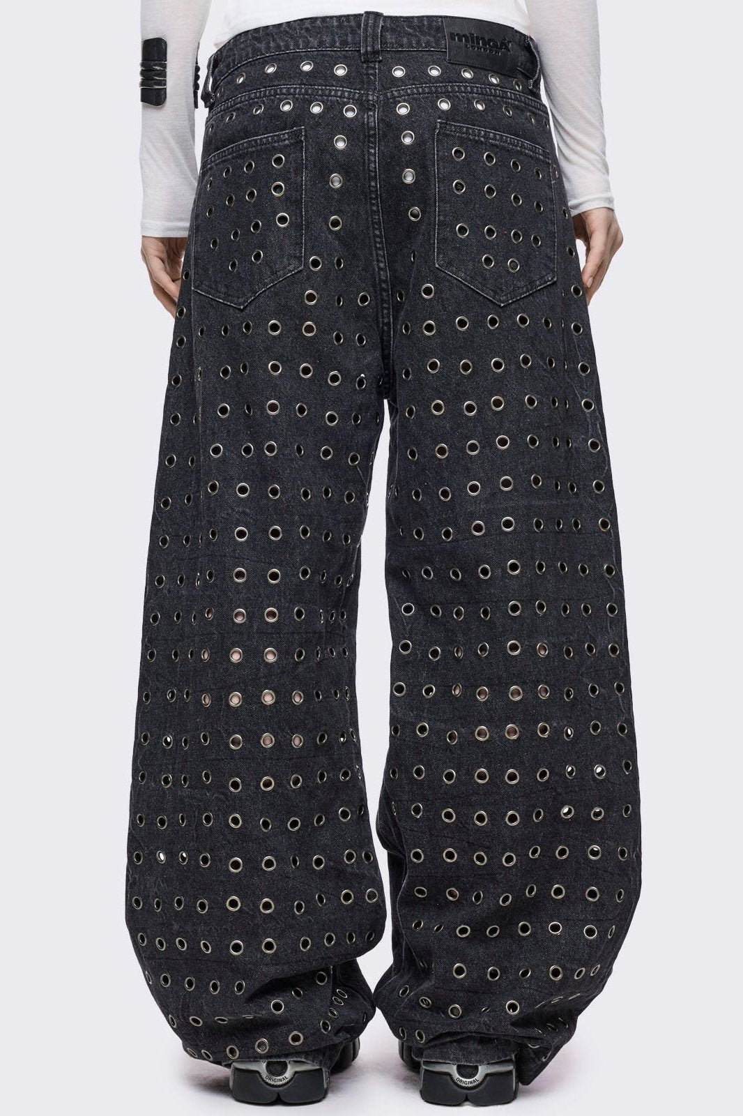 Rogue Black Baggy Jeans