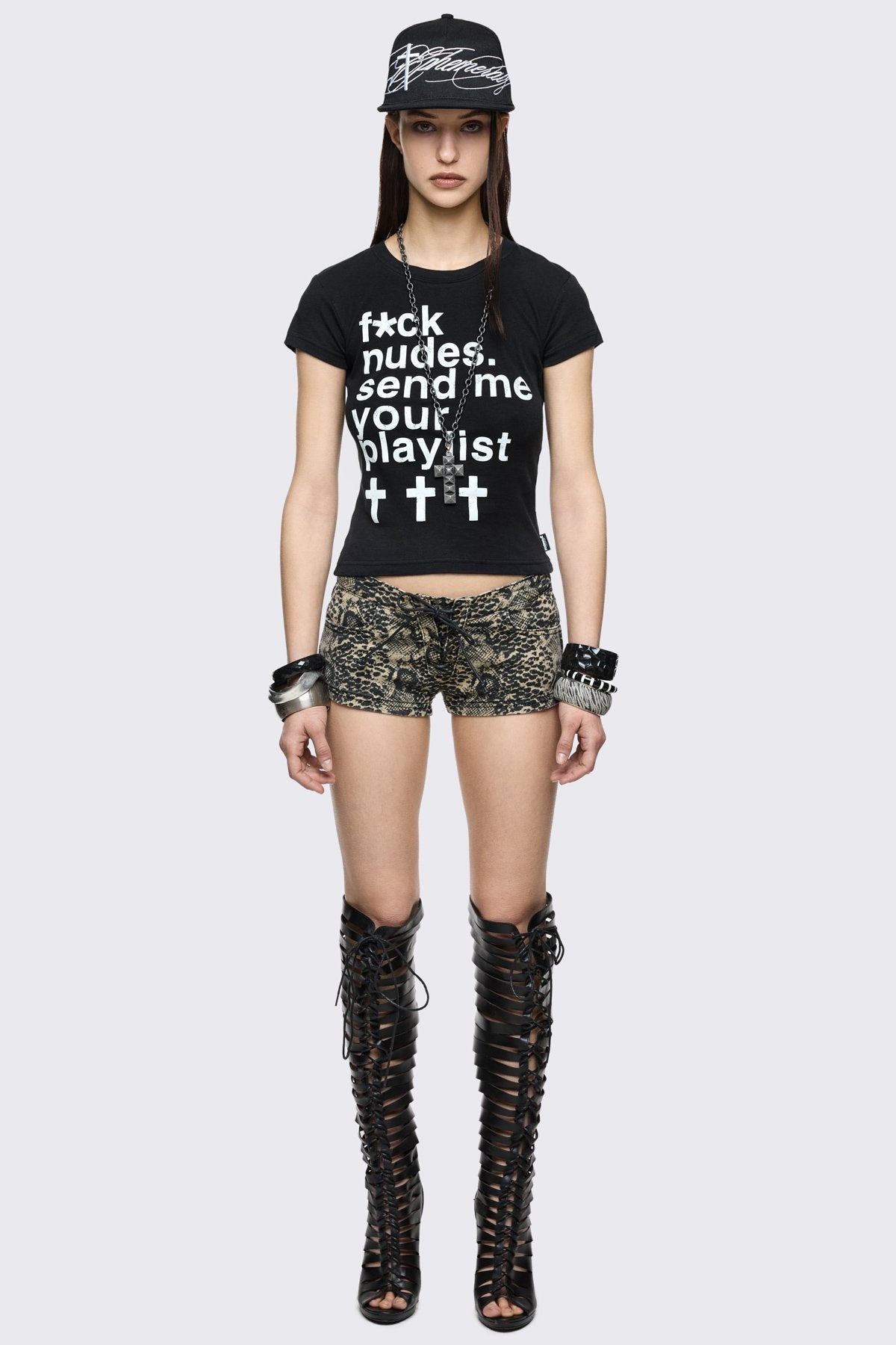 Send Me Your Playlist Baby Tee