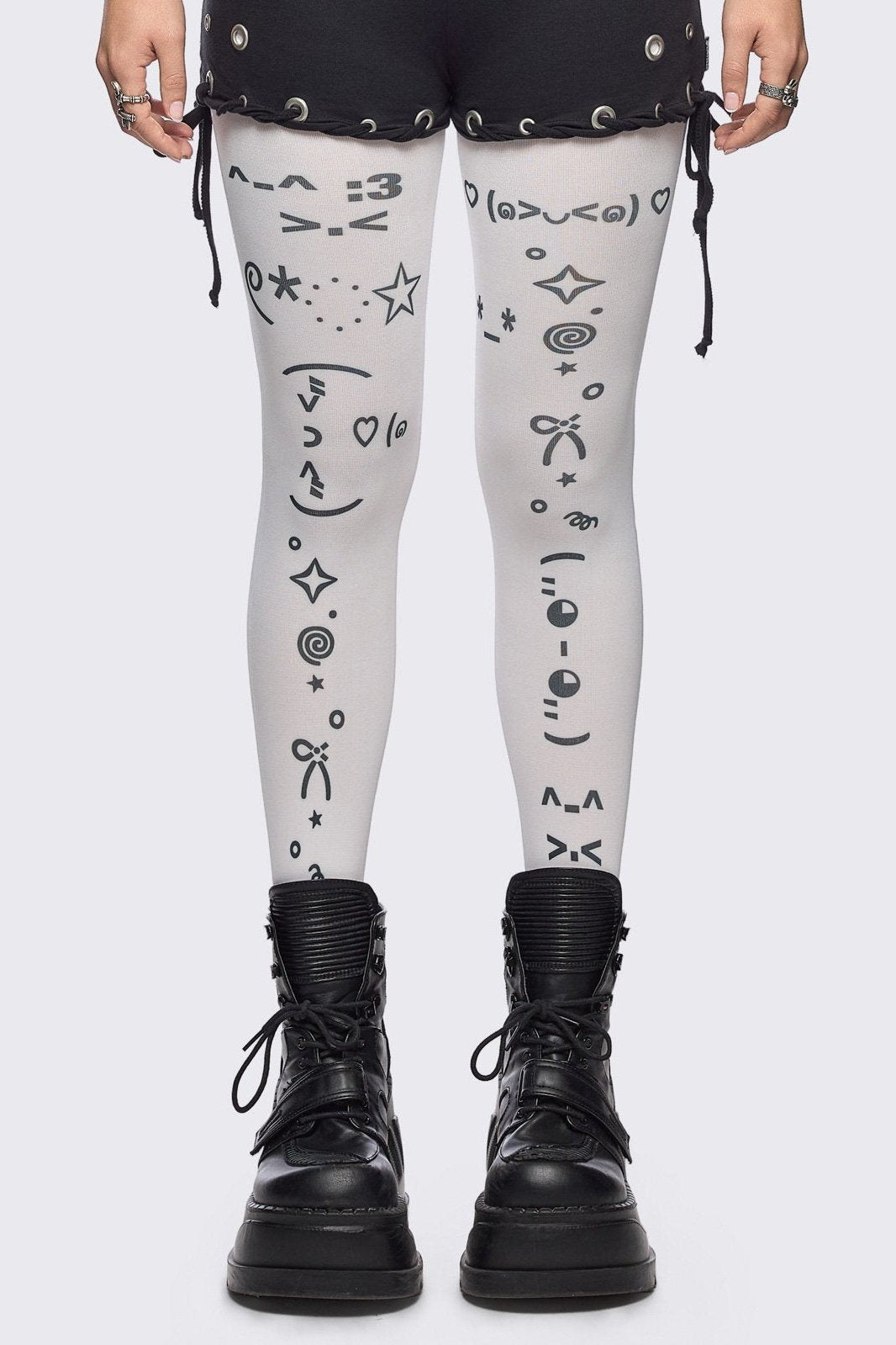 TXT Me Later Tights