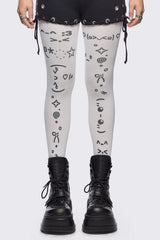 TXT Me Later Tights