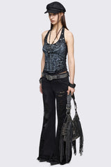 Winged Sword Halter Top